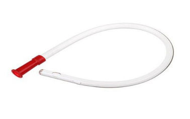 Connettore eliminabile medico di rosso del catetere di conservazione dell'apparecchio medico del catetere del PVC