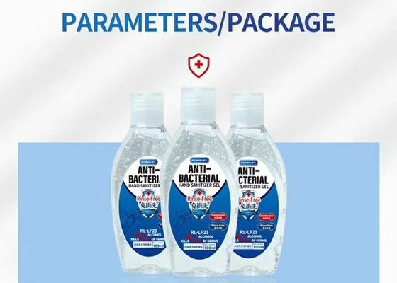 Il prodotto disinfettante eliminabile squisito della mano non lava sterilizza il compatto ed il portatile